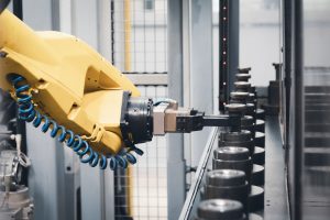 Robot al lavoro presso CSF