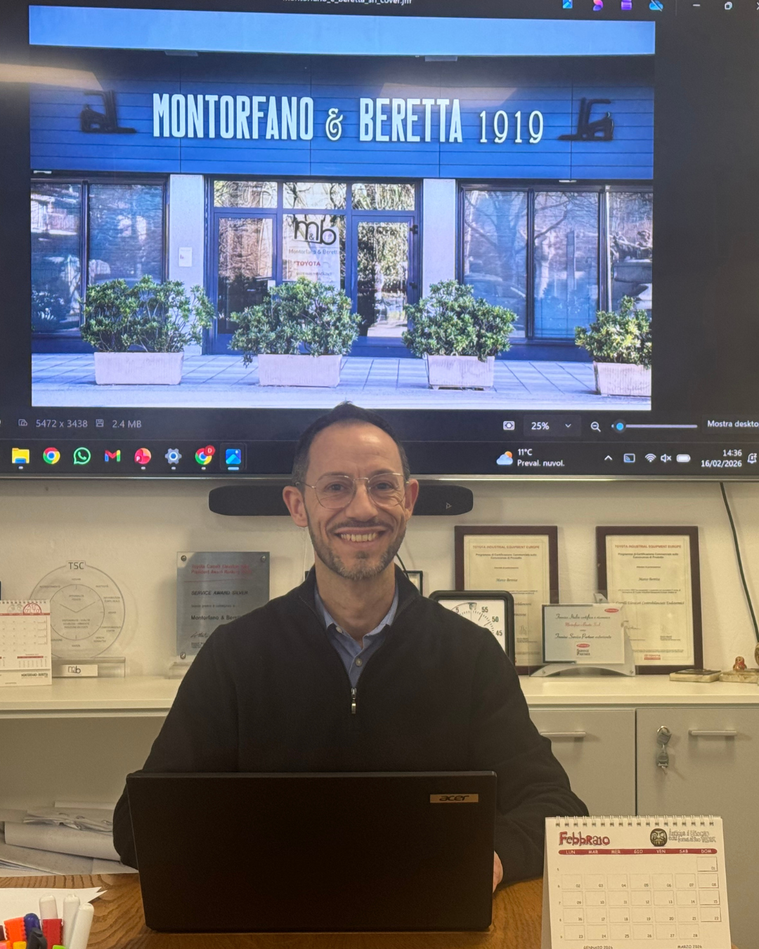 Diego Quajo nel ruolo di Responsabile Commerciale